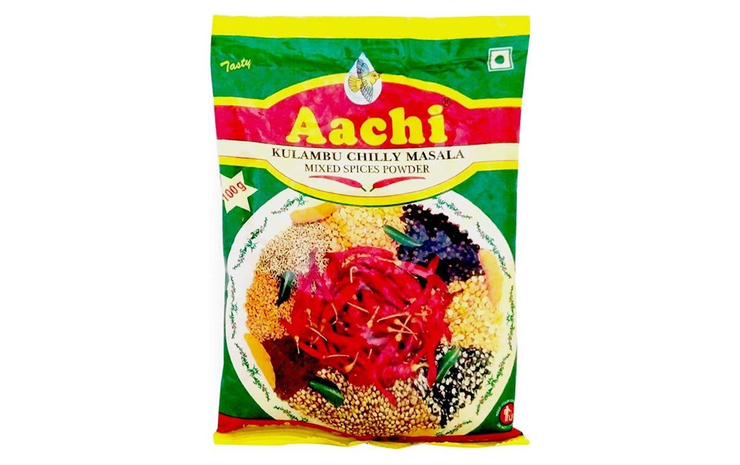 Aachi Kulambu Chilly Masala    Pack  100 grams